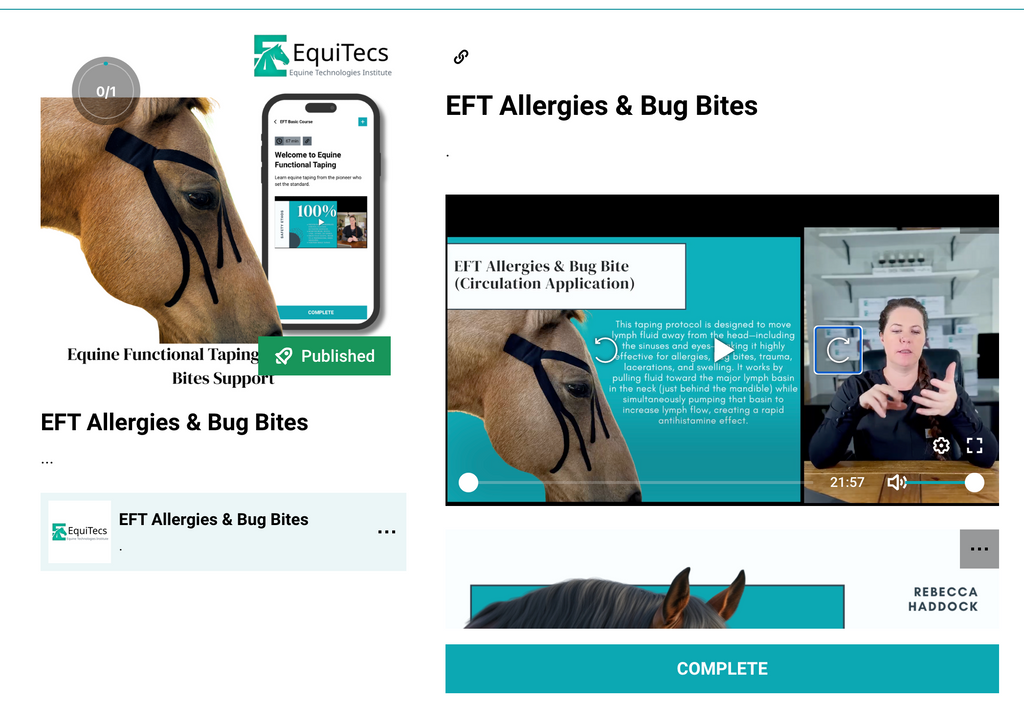 EFT Allergies & Bug Bites Support