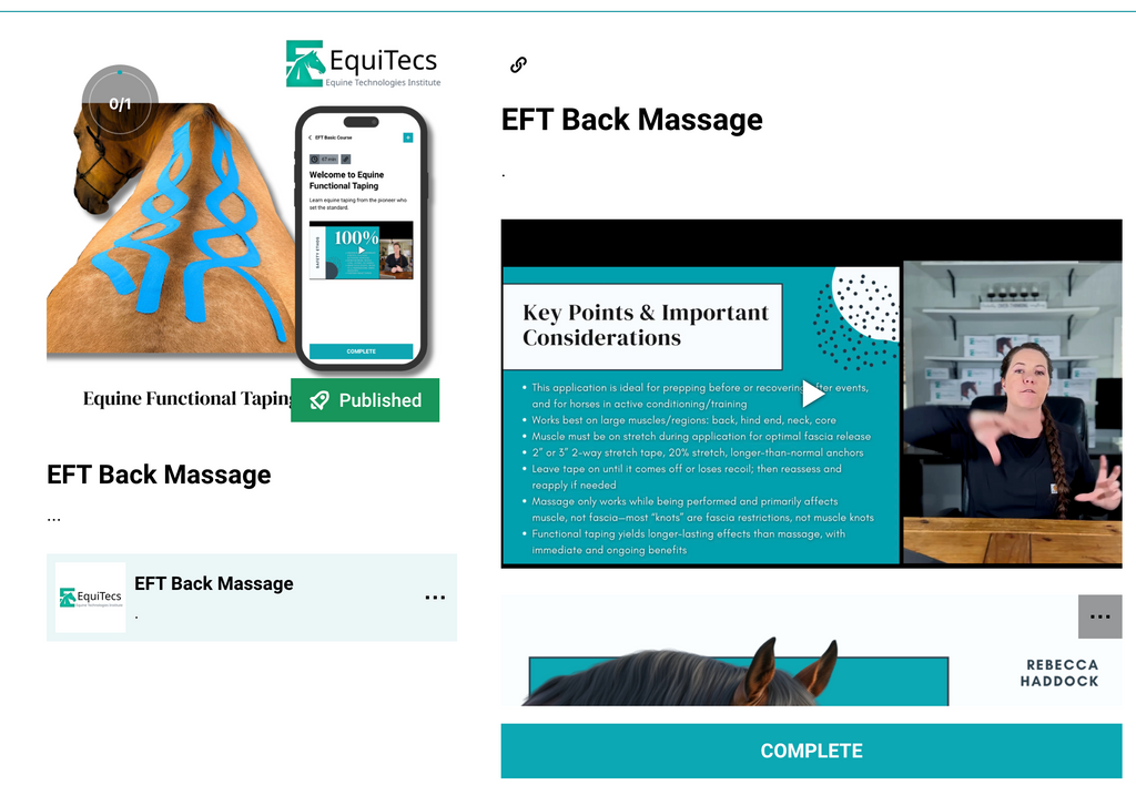 EFT Back Massage