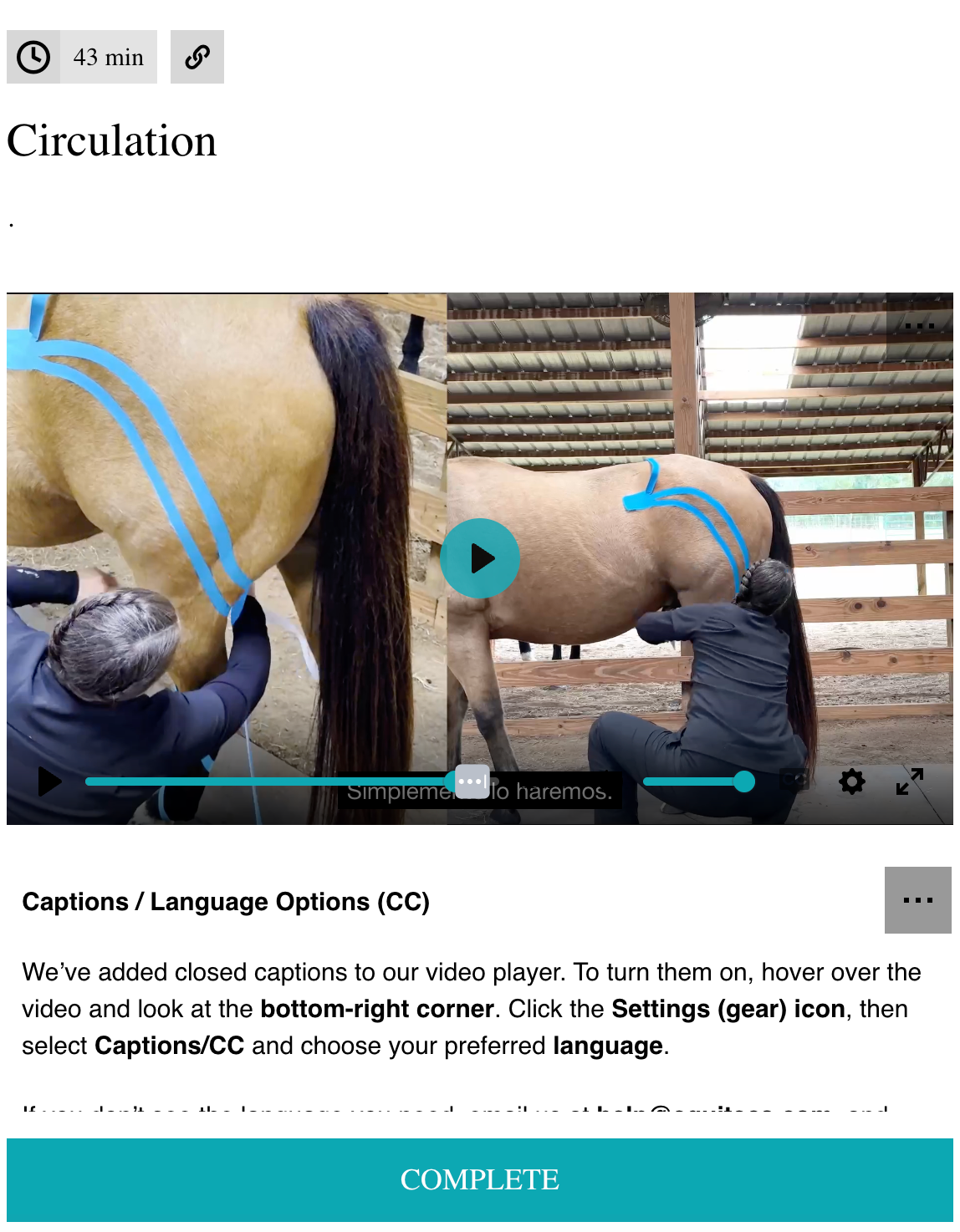 EFT Circulation Support