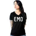 Emo Tapered V-Neck Tee Shirt