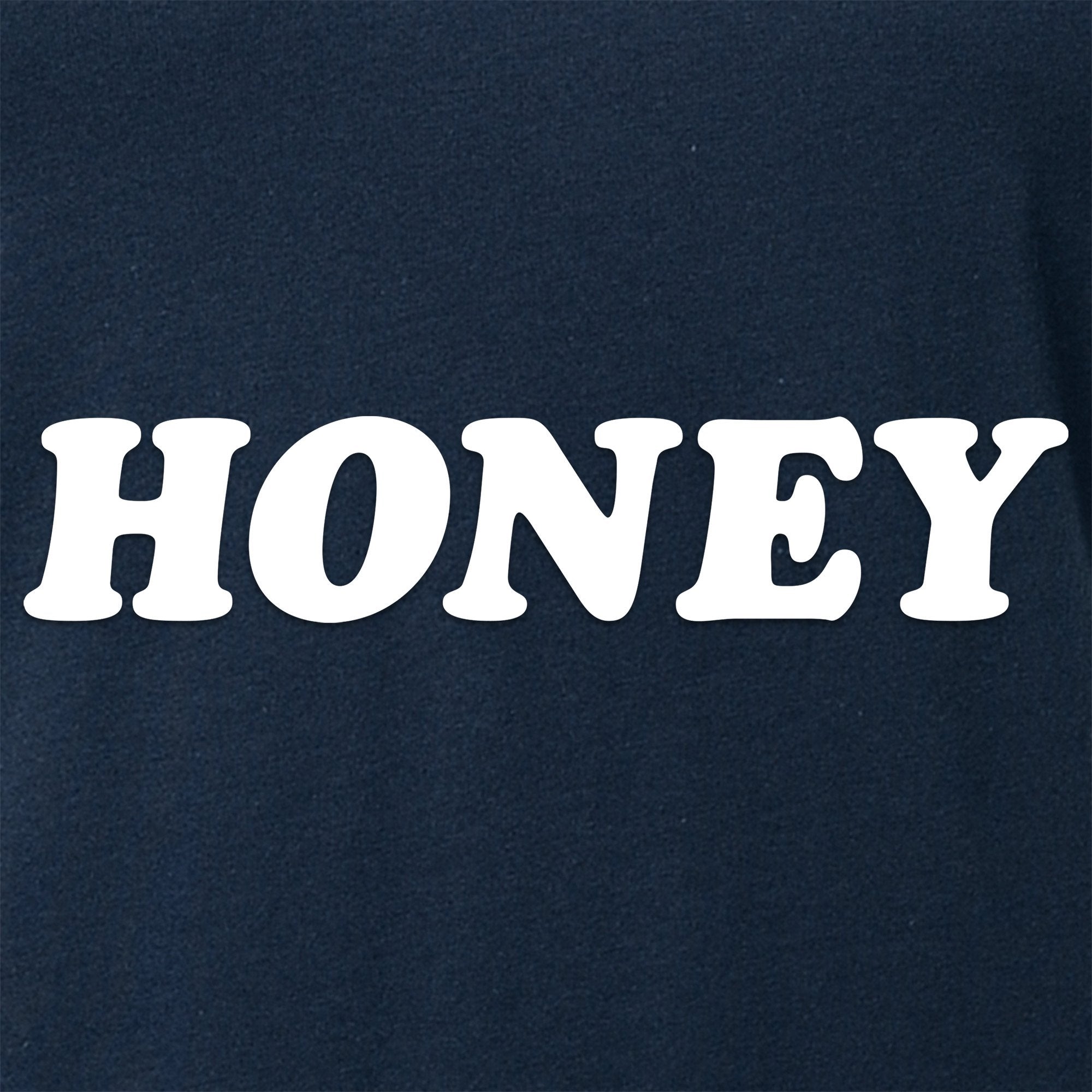 Honey Black V-Neck Tee Shirt