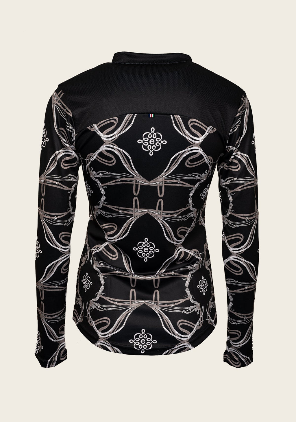 Black Roped Horses Zip-Tee