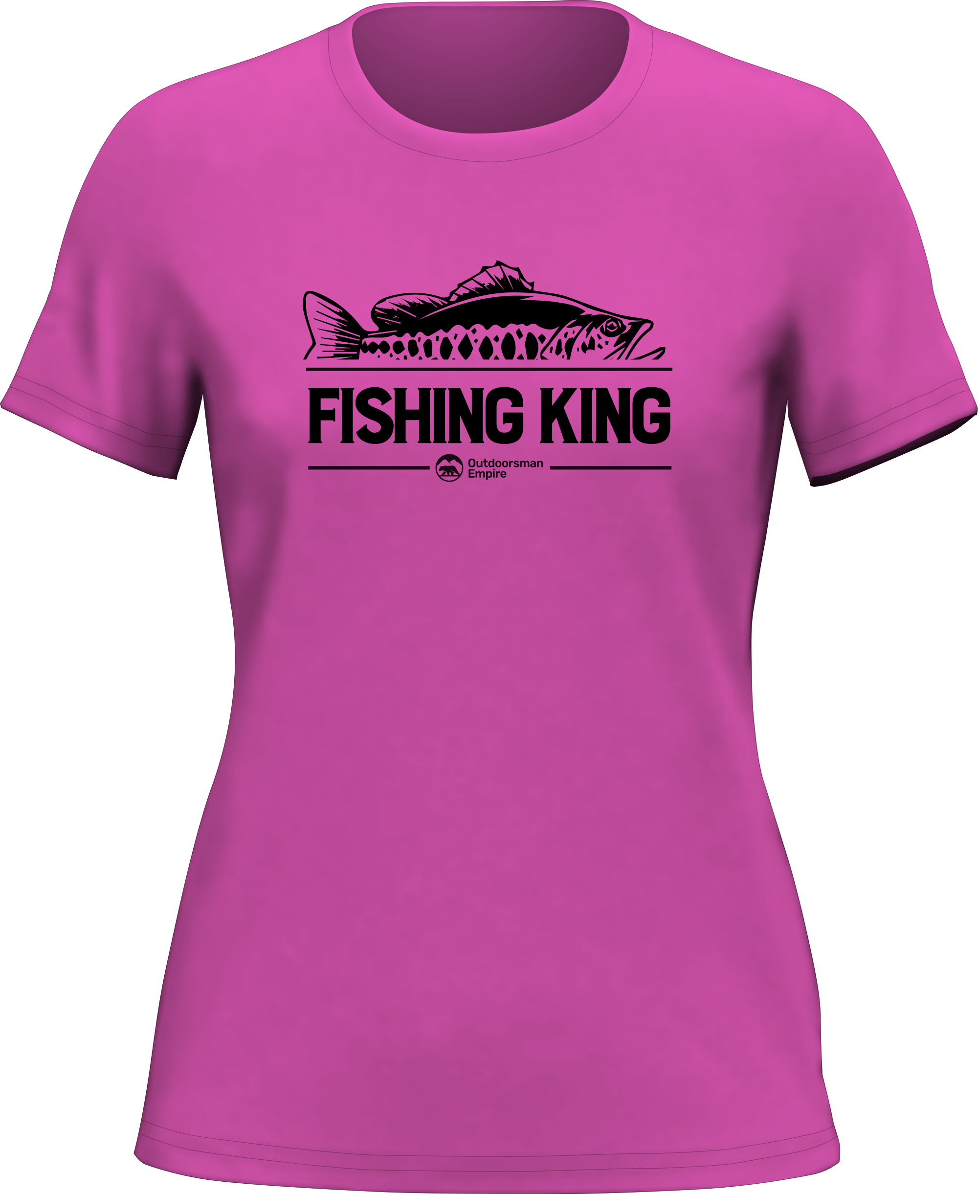 Fishing King T-Shirt for Women
