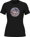 Outdoorsman Fishing Club Patriotic T-Shirt for Women