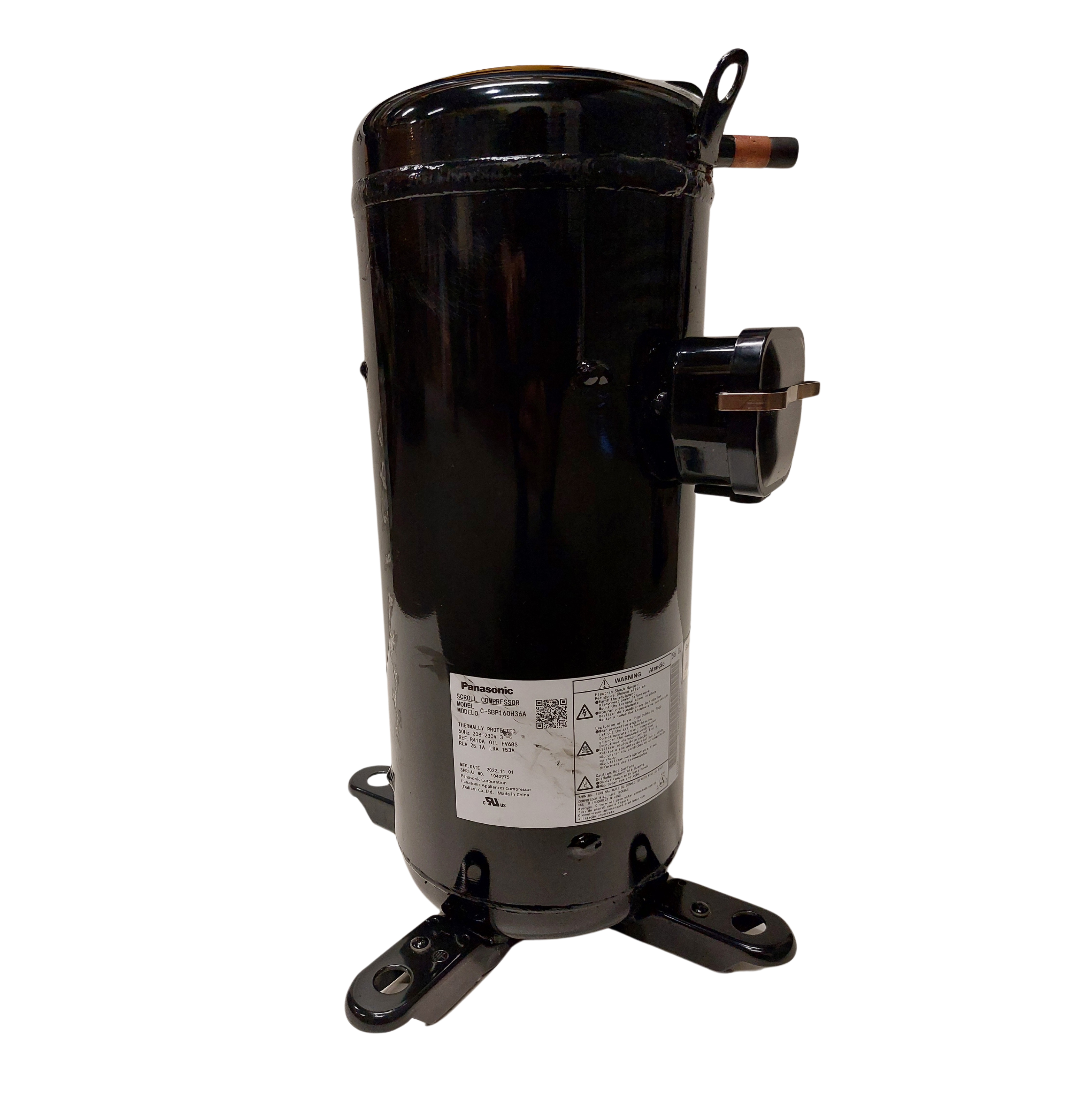 Sanyo / Panasonic C-SBP160H36A 4.5 Ton Scroll Compressor