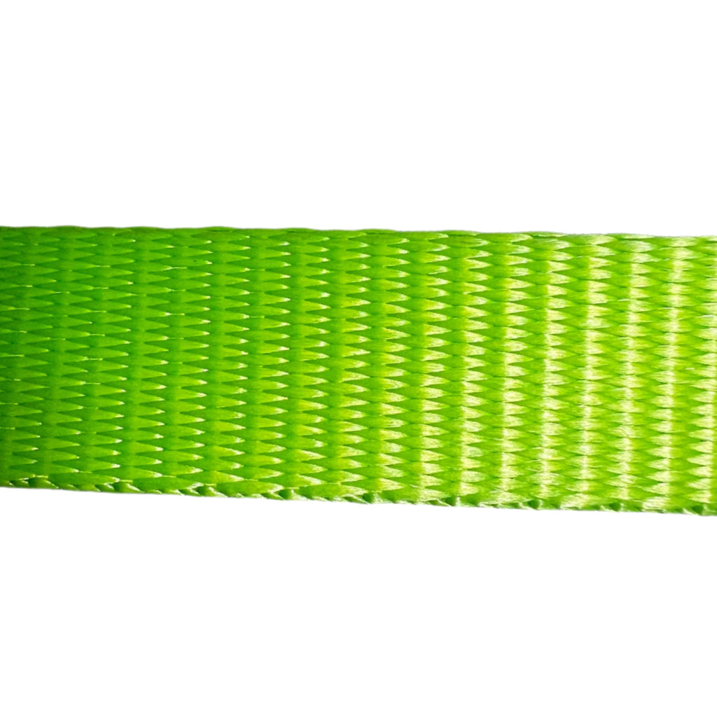 1" Safety Green Premium, Heavy Duty Webbing - 3,500 lb. MBS | SAFETY GREEN