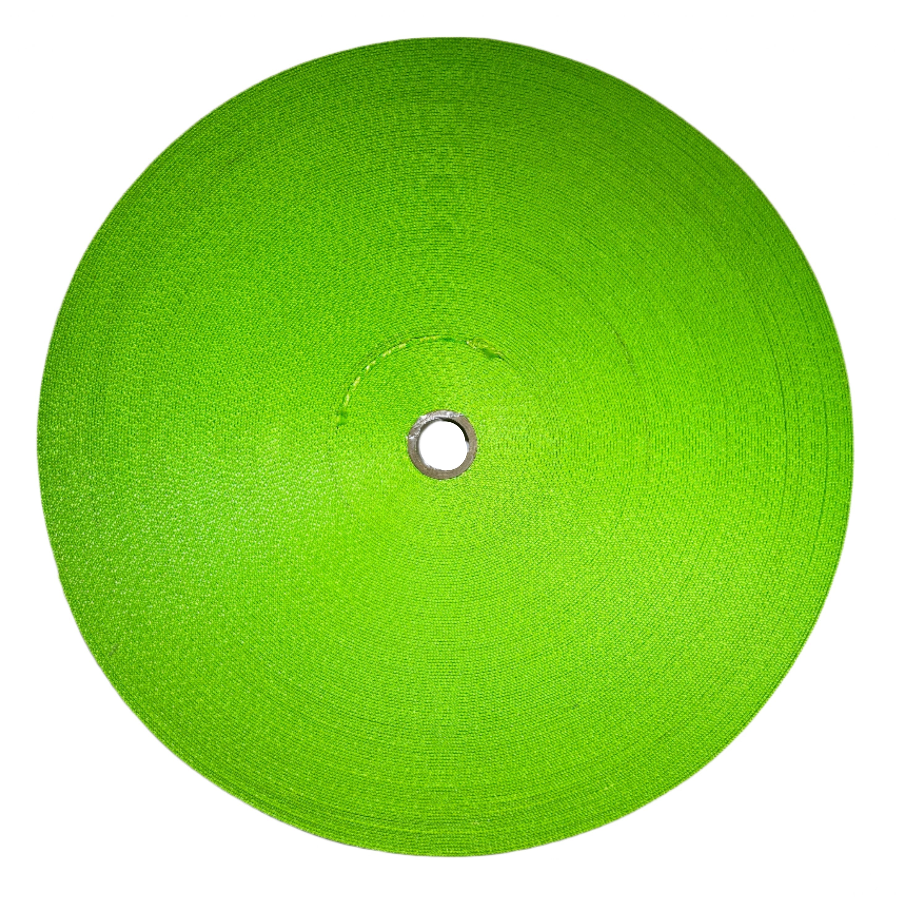 1" Safety Green Premium, Heavy Duty Webbing - 3,500 lb. MBS | SAFETY GREEN