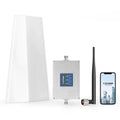 Cell Phone Signal Booster for Home | Boosts 4G LTE 5G Signal up to 4500 sq ft for Verizon AT&T T-Mobile & More | Work on Band 2 5 12 and 17 with Hign Gain Antenna | FCC Approved