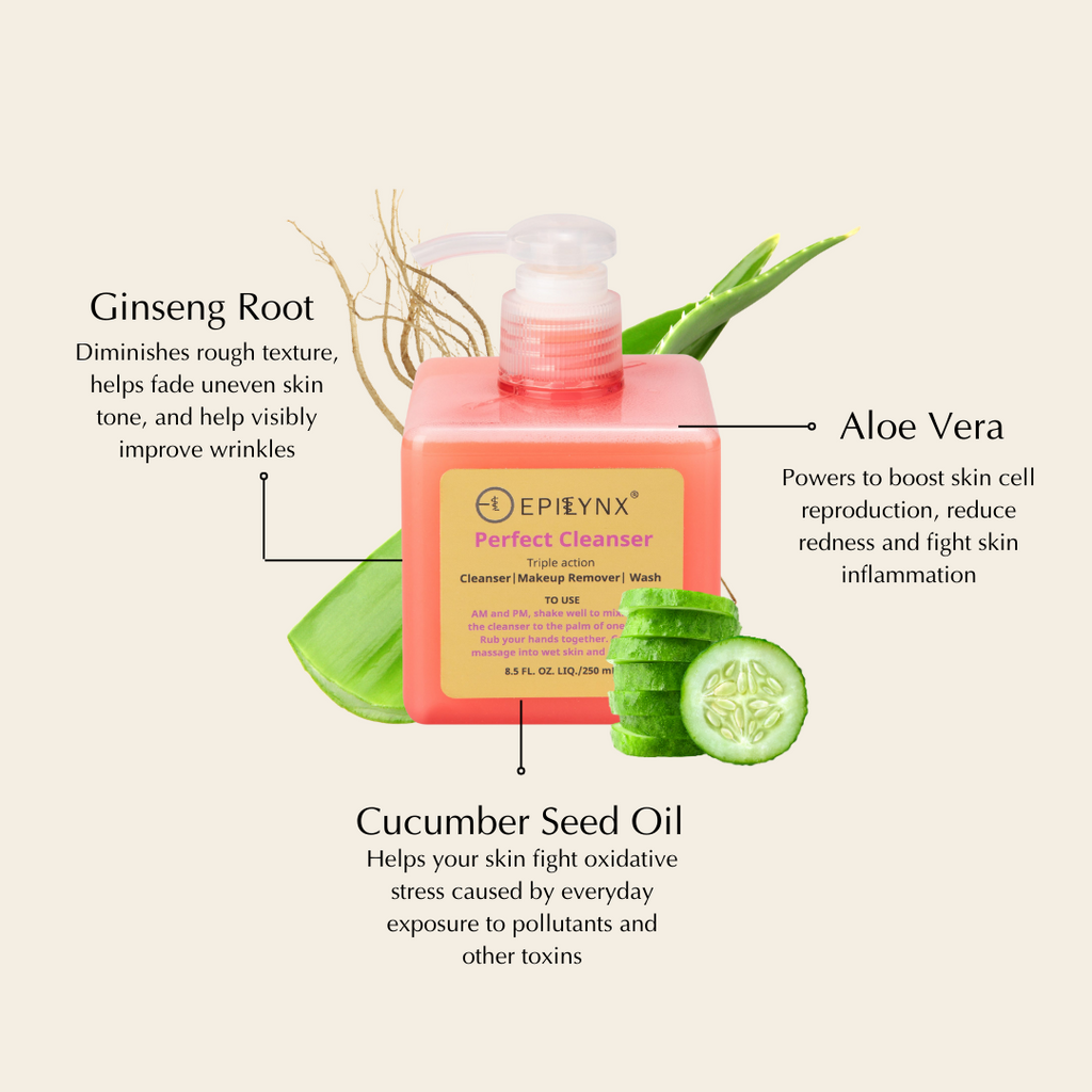 Gluten-Free Face Cleanser – Nut-Free, Vegan Hydrating Wash with Aloe & Cucumber