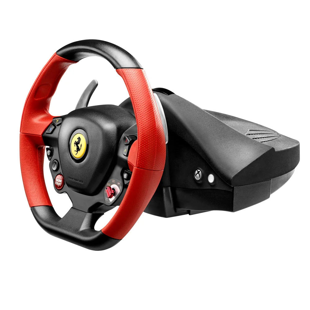 Ferrari 458 Spider Racing Wheel for Xbox One, Black, Red, Multicolor 1 Count