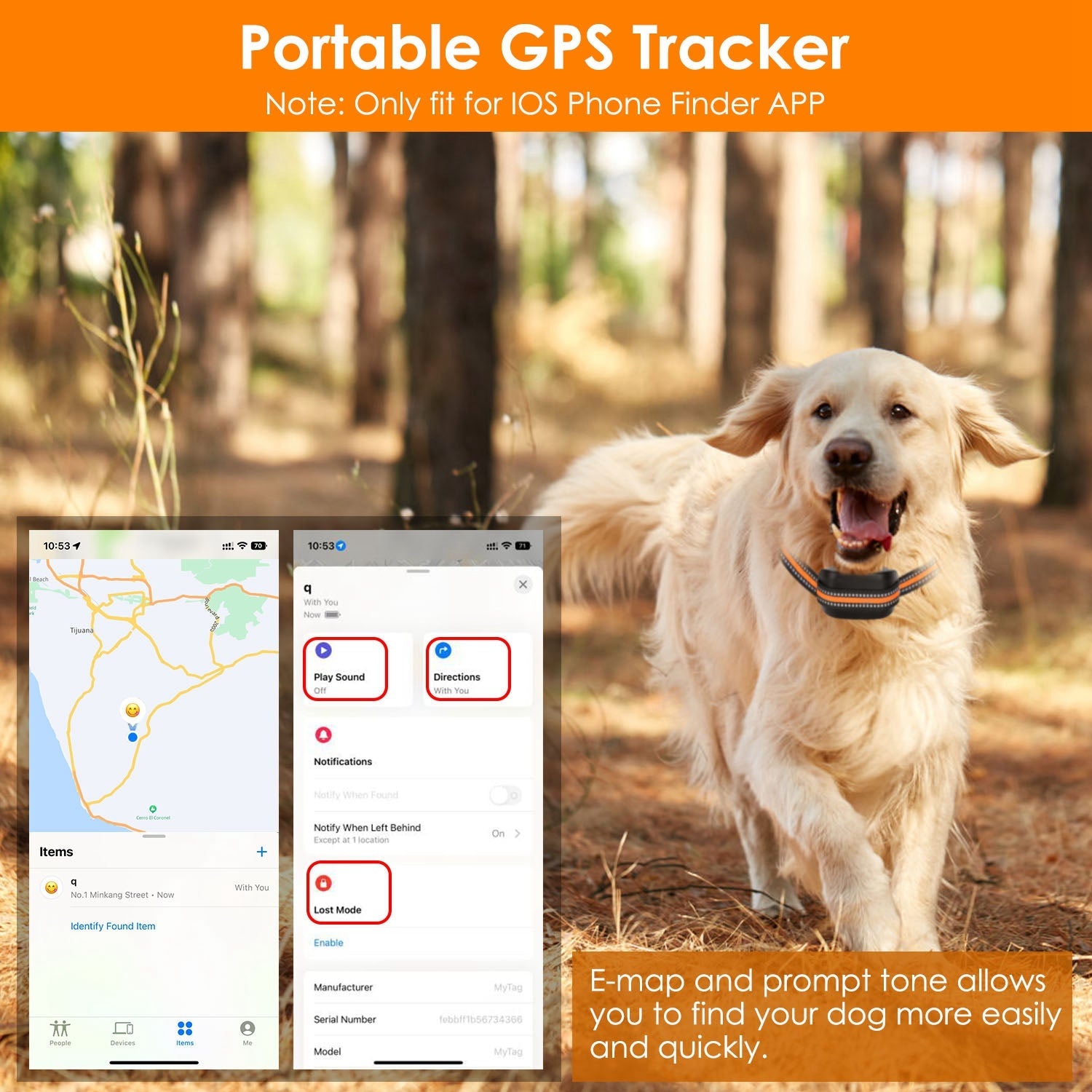 2 In 1 Dog GPS Fence Tracker Wireless GPS Dog Fence GPS Dog Collar