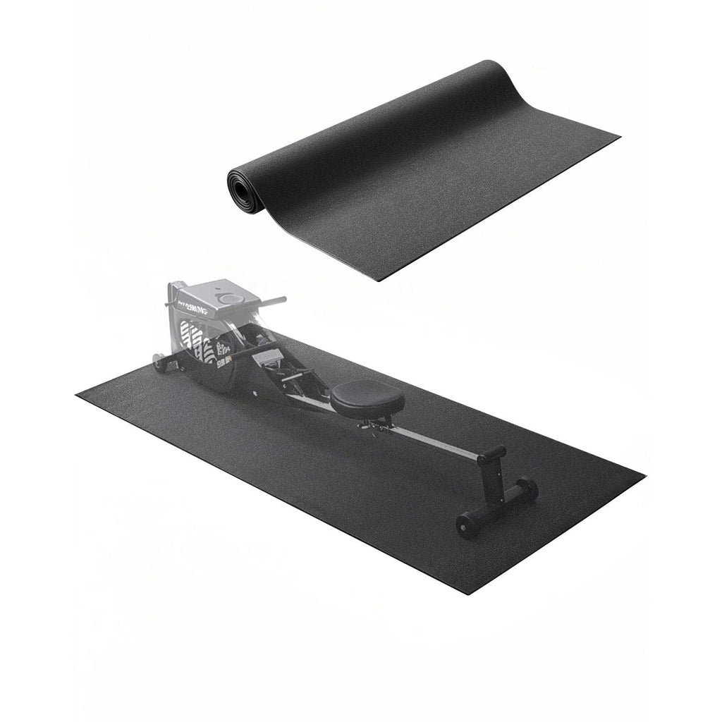 Treadmill Mat for Carpet Floor, 1/4" Thick, 30" x 72" Exercise Equipment Mat for Treadmills, Stationary & Recumbent Bikes, High Density PVC Floor Protector, Waterproof and Non-slip for Home Gym