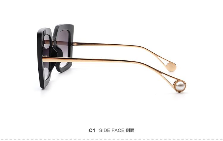 Women Luxury Square Gradient Fashion Sunglasses