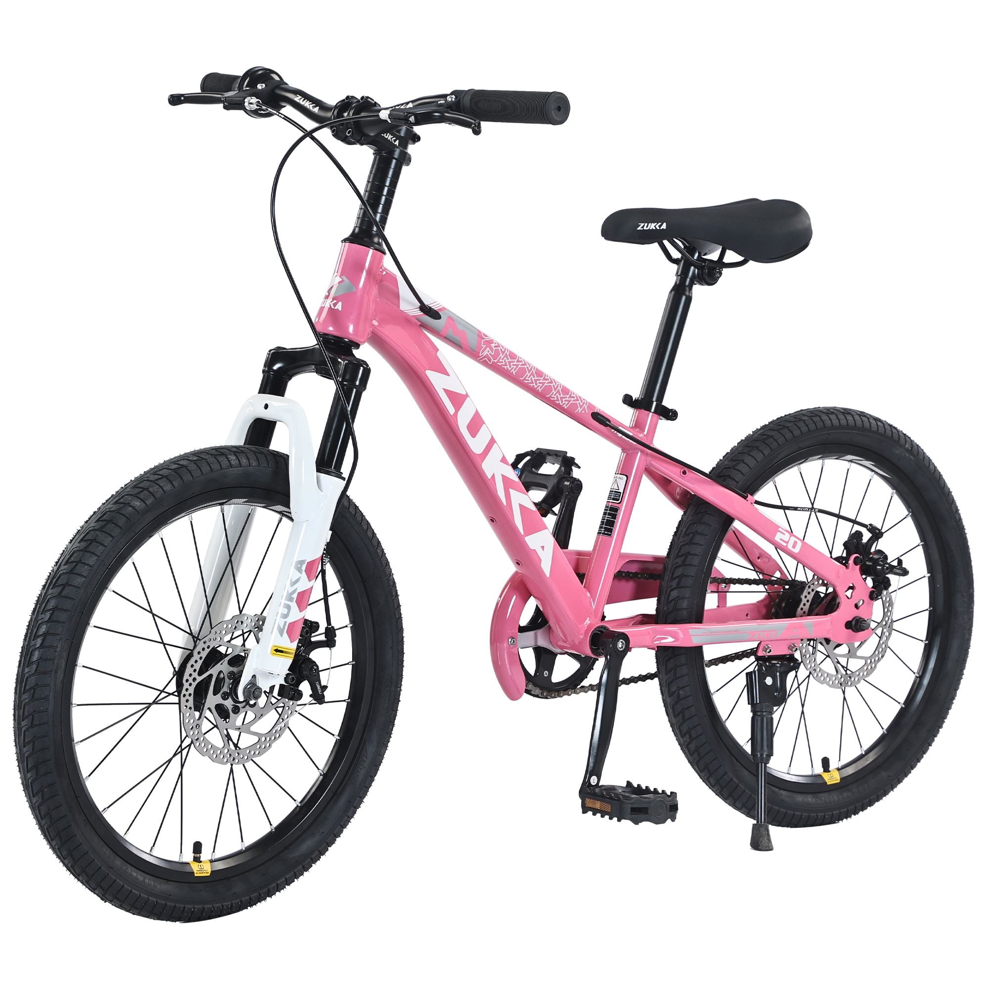 ZUKKA Mountain Bike,20 Inch MTB for Boys and Girls Age 7-10 Years,Multiple Colors