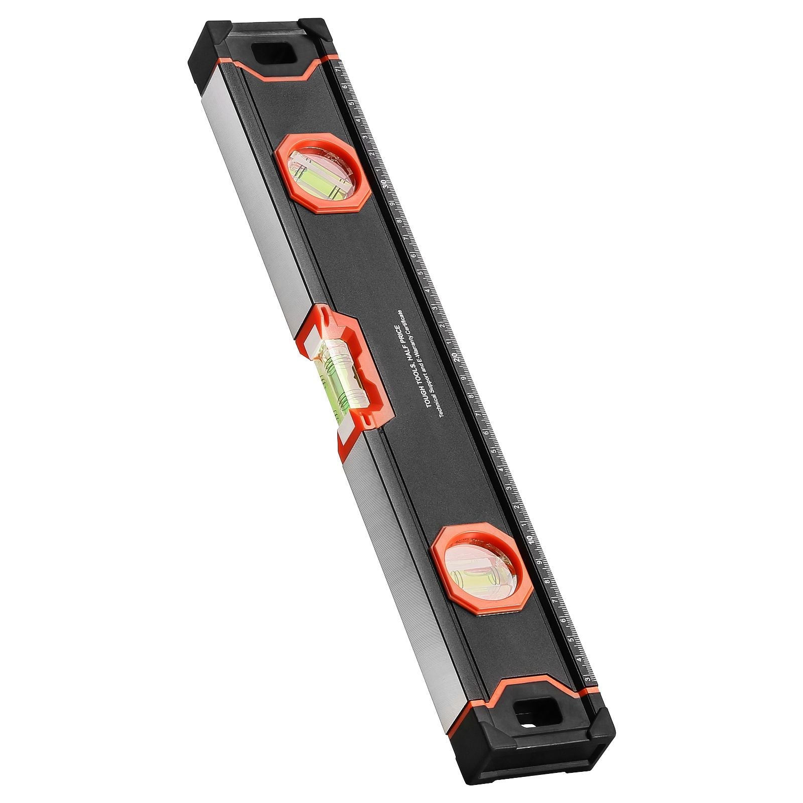 6-Piece Torpedo Level, 78/48/32/24/16/10 Inch All Magnetic Levels Set, Bubble Vials Ruler for 45/90/180 Degree, Aluminum Alloy Magnetic Box Leveler Tool, Shock-Resistance, SAE and Metric Scale