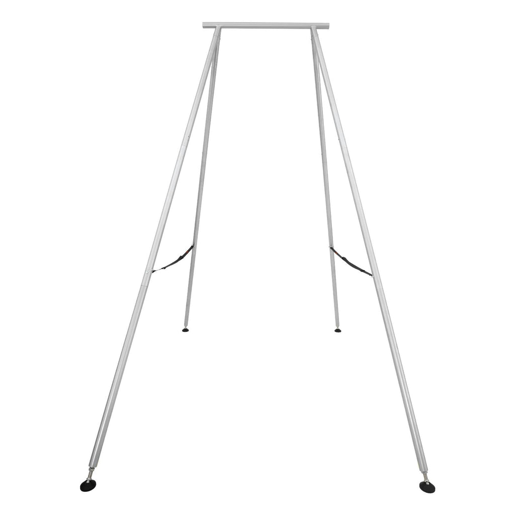 Yoga Stand Frame, 9.6 ft Length Swing Stand, Max 551.2 lbs Load Triangular Structure Aerial Rig, Aerial Silk Stands for Yoga Enthusiasts, Non-Slip Base, Lightweight, Detachable Design