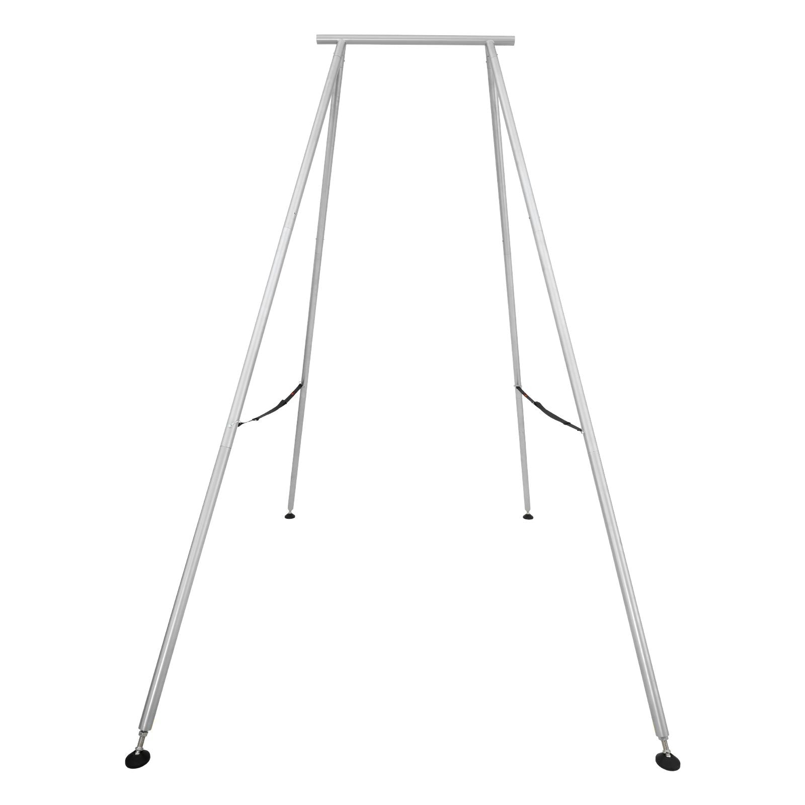 Yoga Stand Frame, 9.6 ft Length Swing Stand, Max 551.2 lbs Load Triangular Structure Aerial Rig, Aerial Silk Stands for Yoga Enthusiasts, Non-Slip Base, Lightweight, Detachable Design
