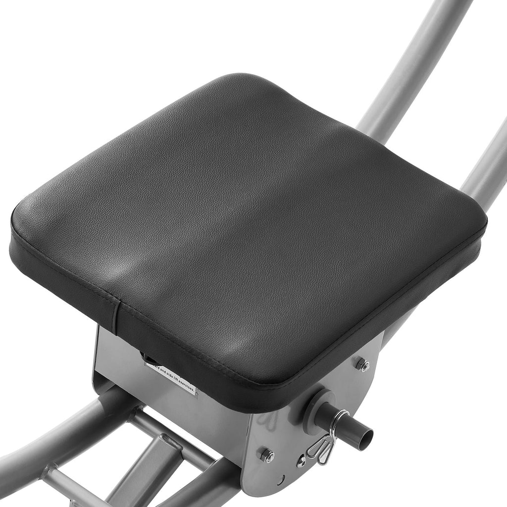 AB Workout Machine, Ab Workout Equipment at Home Gym, Core & Abdominal Trainers for Women, 440 lbs Weight Capacity Strength Training Ab Cruncher, Foldable Adjustable Fitness Exerciser