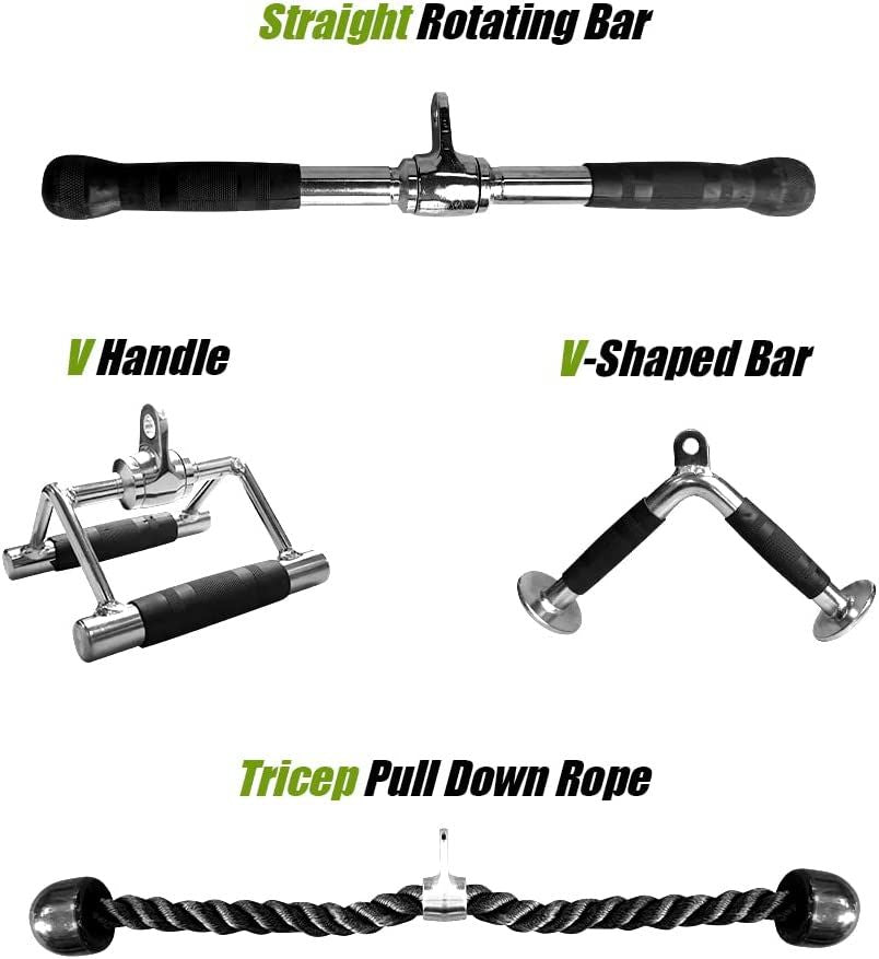 100lb Green Home Gym Set Multi-functional Power Cage, Home Adjustable Pullup Squat Rack 1000Lbs Capacity Comprehensive Fitness Barbell Rack