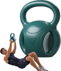 3 Handle Kettlebells Weight - Weight for Women Options 5, 10, 15 and 20 LB for Russian Twists AB Exercise, Weightlifting and Core Fitness Exercise Home Gym [Single in Sold]