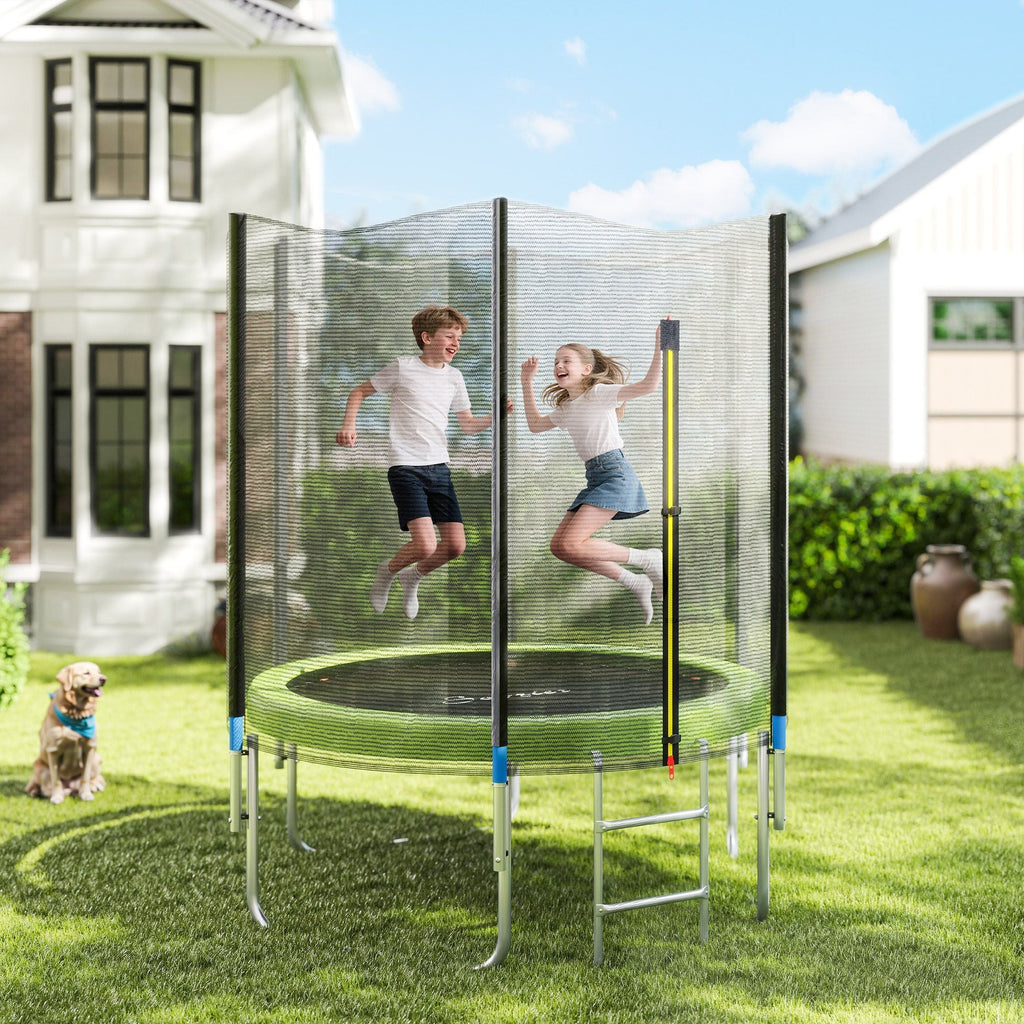 14FT Trampoline Spring Cover, Safety Trampoline Pad Replacement, Waterproof and Tear Resistant, All Weather Trampoline Accessories, Green