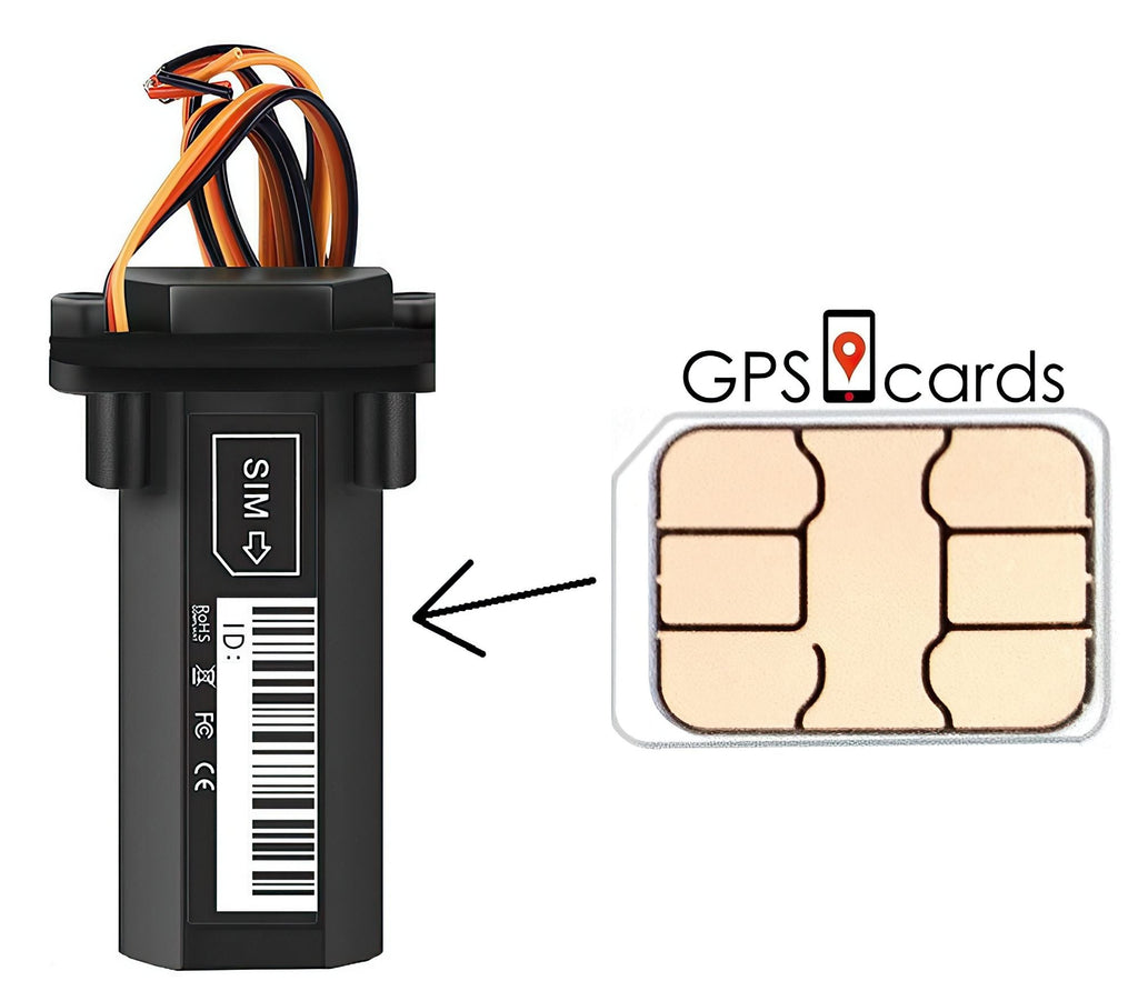 Sim card for GPS 408A/B with Portable Large Battery & Magnet Adsorption