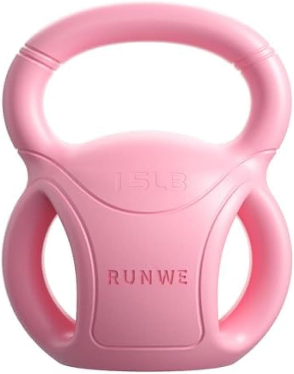 3 Handle Kettlebells Weight - Weight for Women Options 5, 10, 15 and 20 LB for Russian Twists AB Exercise, Weightlifting and Core Fitness Exercise Home Gym [Single in Sold]