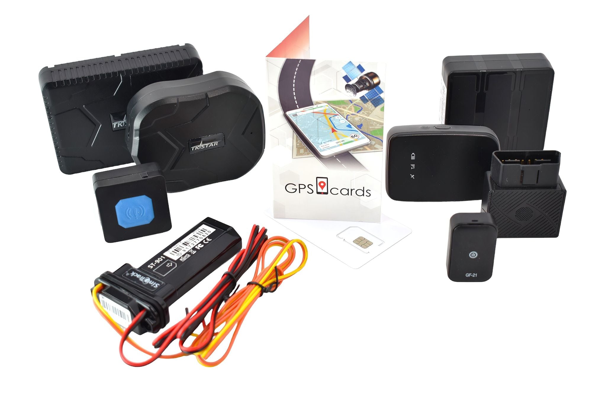 GPS SIM works for Coban GPS-408A/B with Portable Large Battery