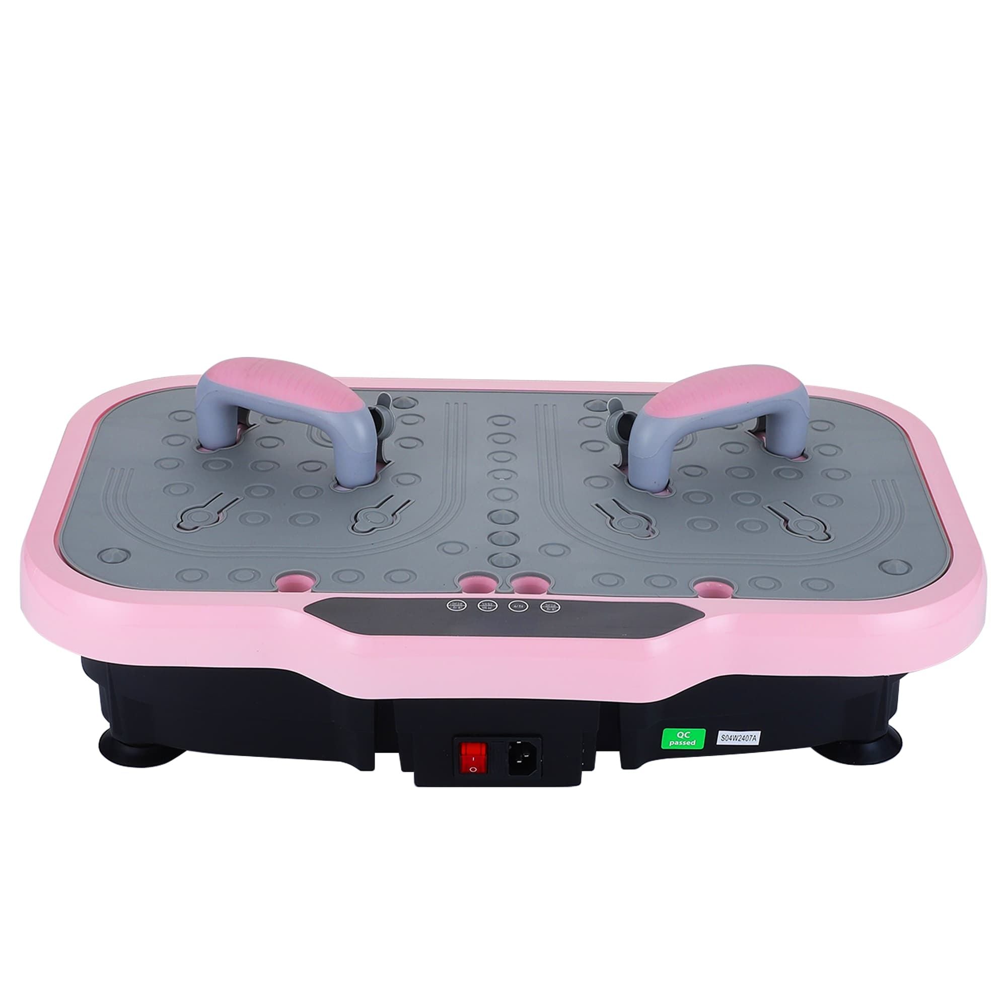 Vibration Plate Fitness Platform with handle Whole Body Exercise Machine with 120 Speed Levels, Lymphatic Drainage, Fat Burning, and Weight Loss, Perfect for Women, Men, and Home Gym exercise