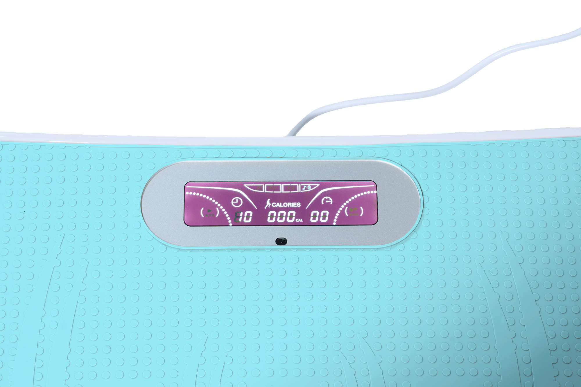 Full Body Vibration Platform Crazy Fitness Massage 10-Frequency Weight Loss & Fat Burner Shaking Machine For Unisex Blue