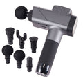 Massage Gun Deep Tissue, Percussion Muscle Massager for Athletes - with 8 Speed Levels & 6 Massage Heads, 16V 2500mAh Batteries, Handheld Massage Gun for Pain Relief, Muscle Relaxation