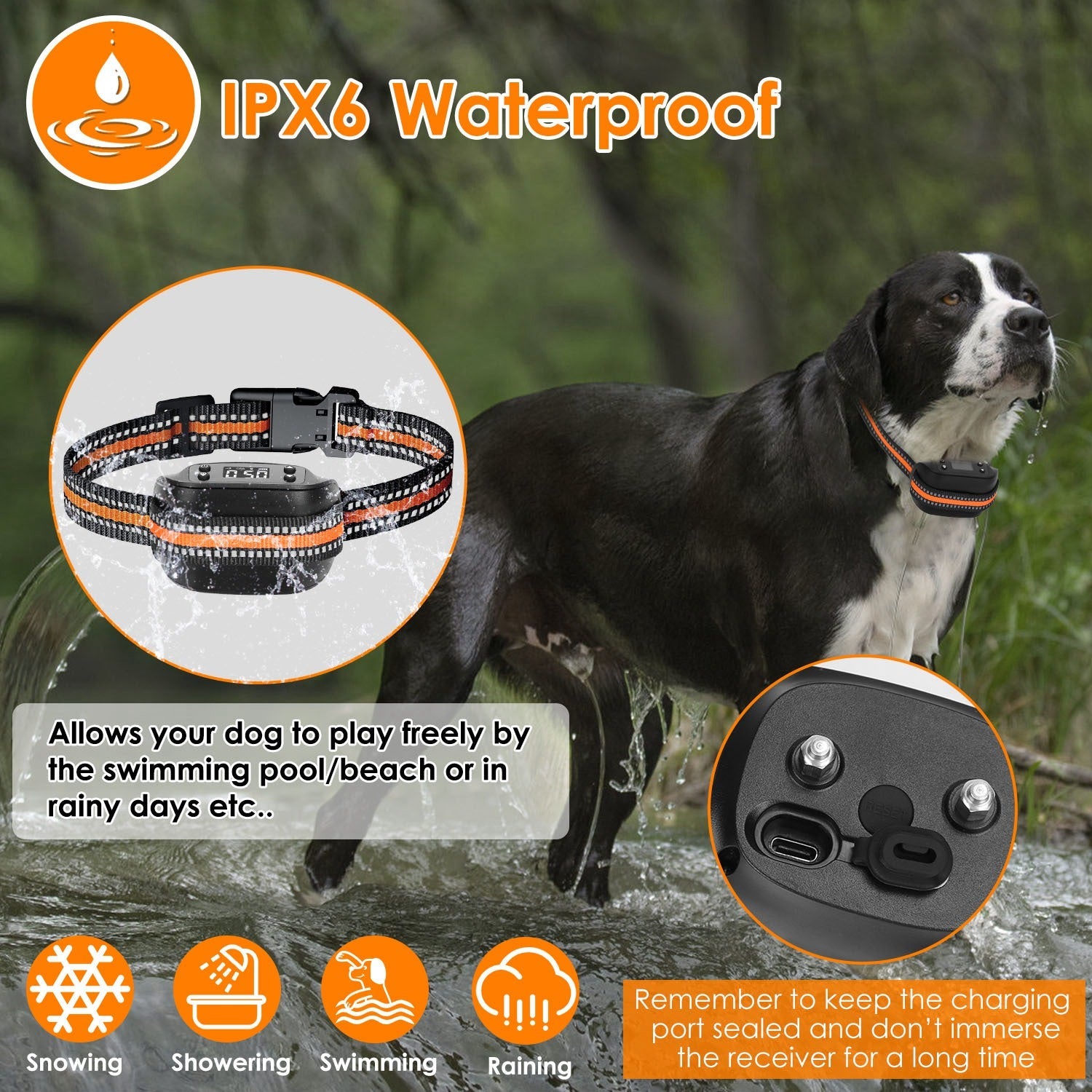 2 In 1 Dog GPS Fence Tracker Wireless GPS Dog Fence GPS Dog Collar