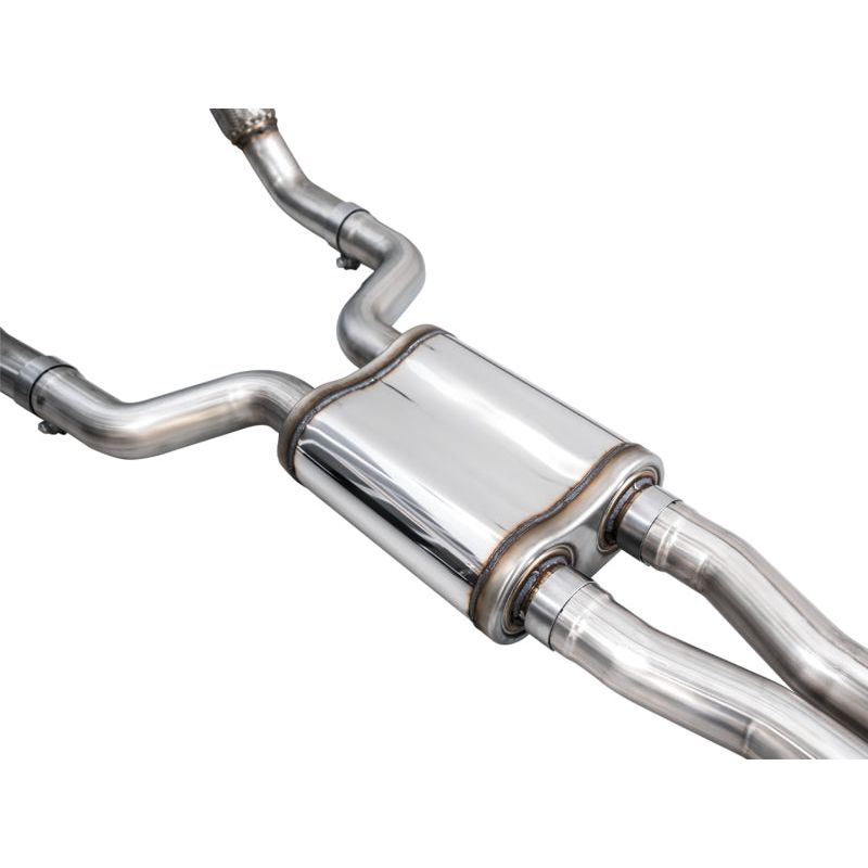AWE Tuning 2021-2025 Audi C8 RS6/RS7 SwitchPath Cat-back Exhaust - Diamond Black Tips