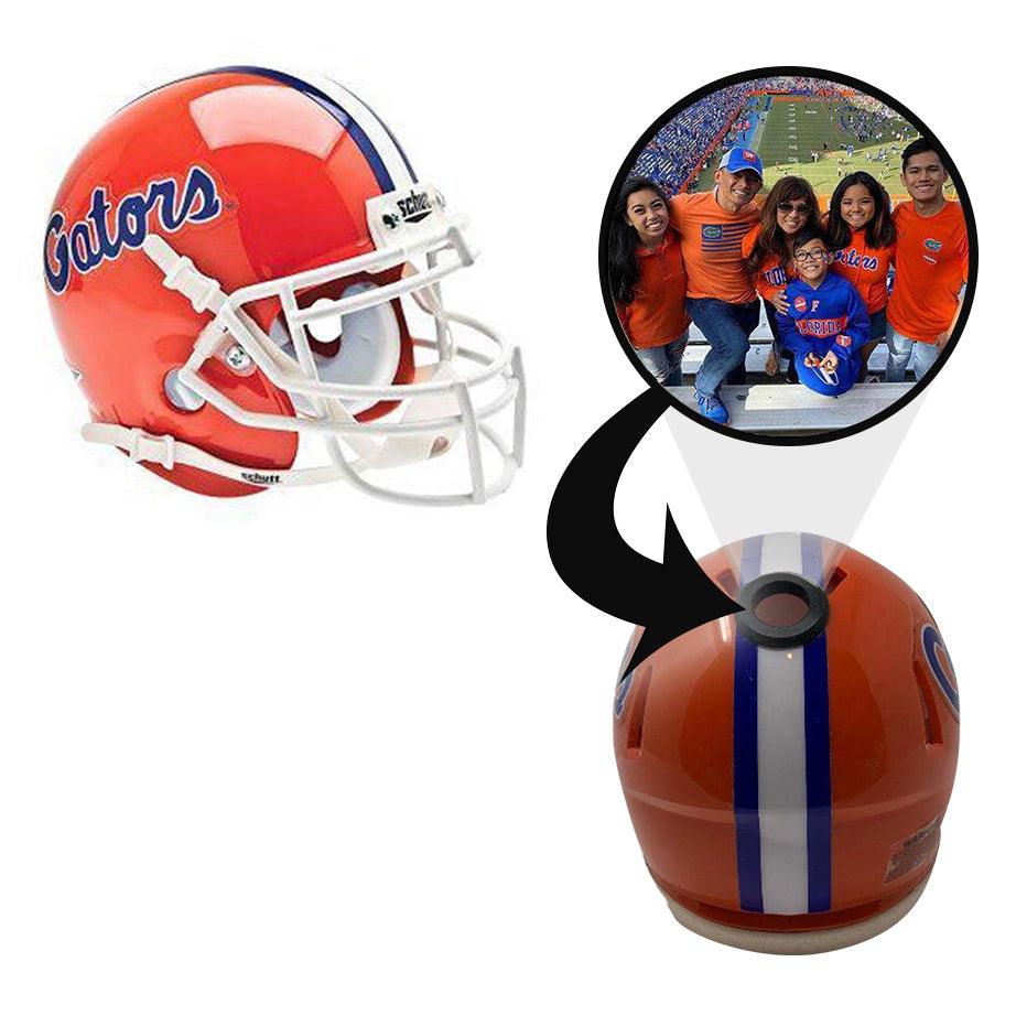 Florida Gators College Football Collectible Mini Helmet - Picture Inside - FANZ Collectibles