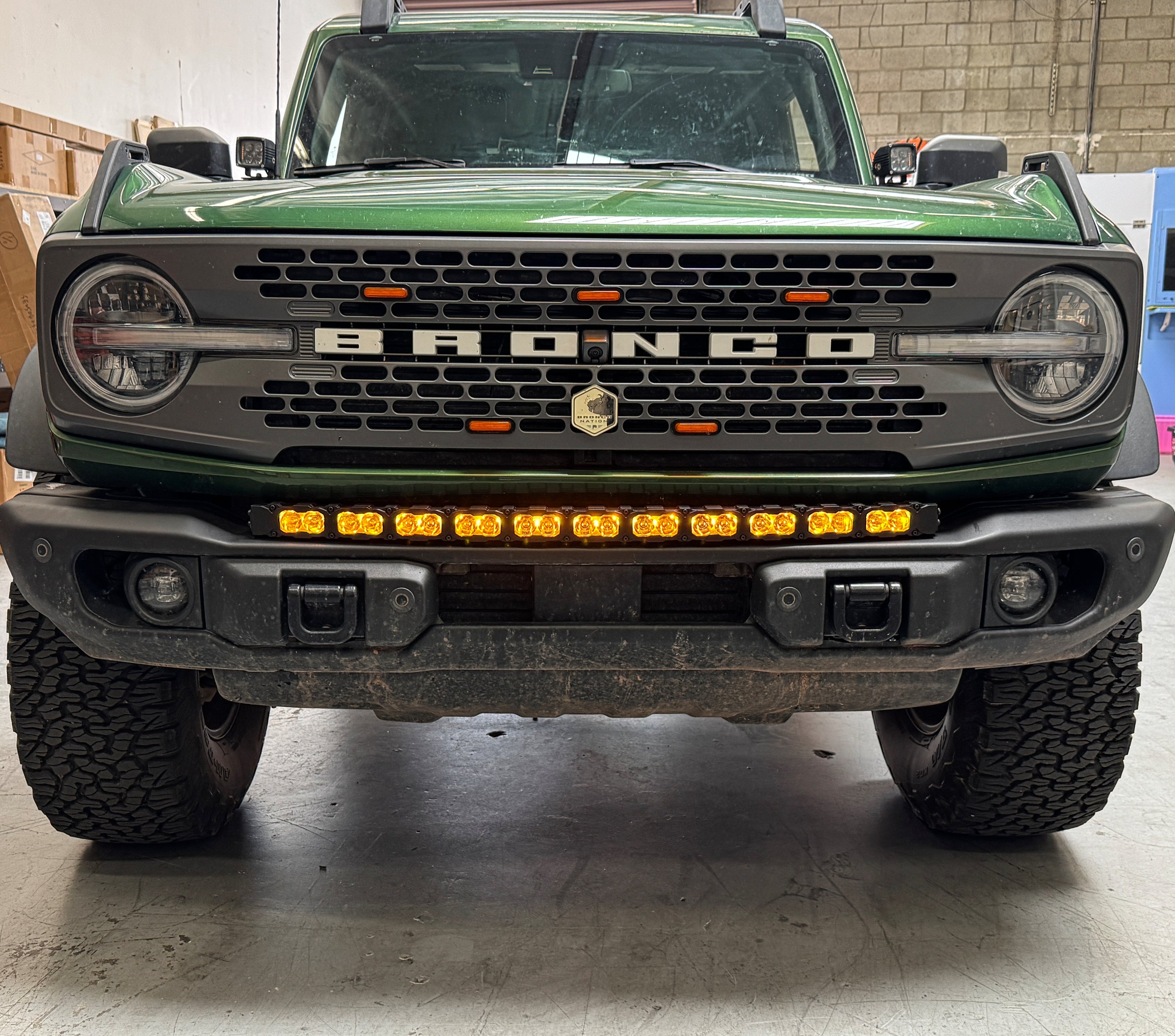 2021+ Ford Bronco Capable Bumper 40in Light Bar PRO