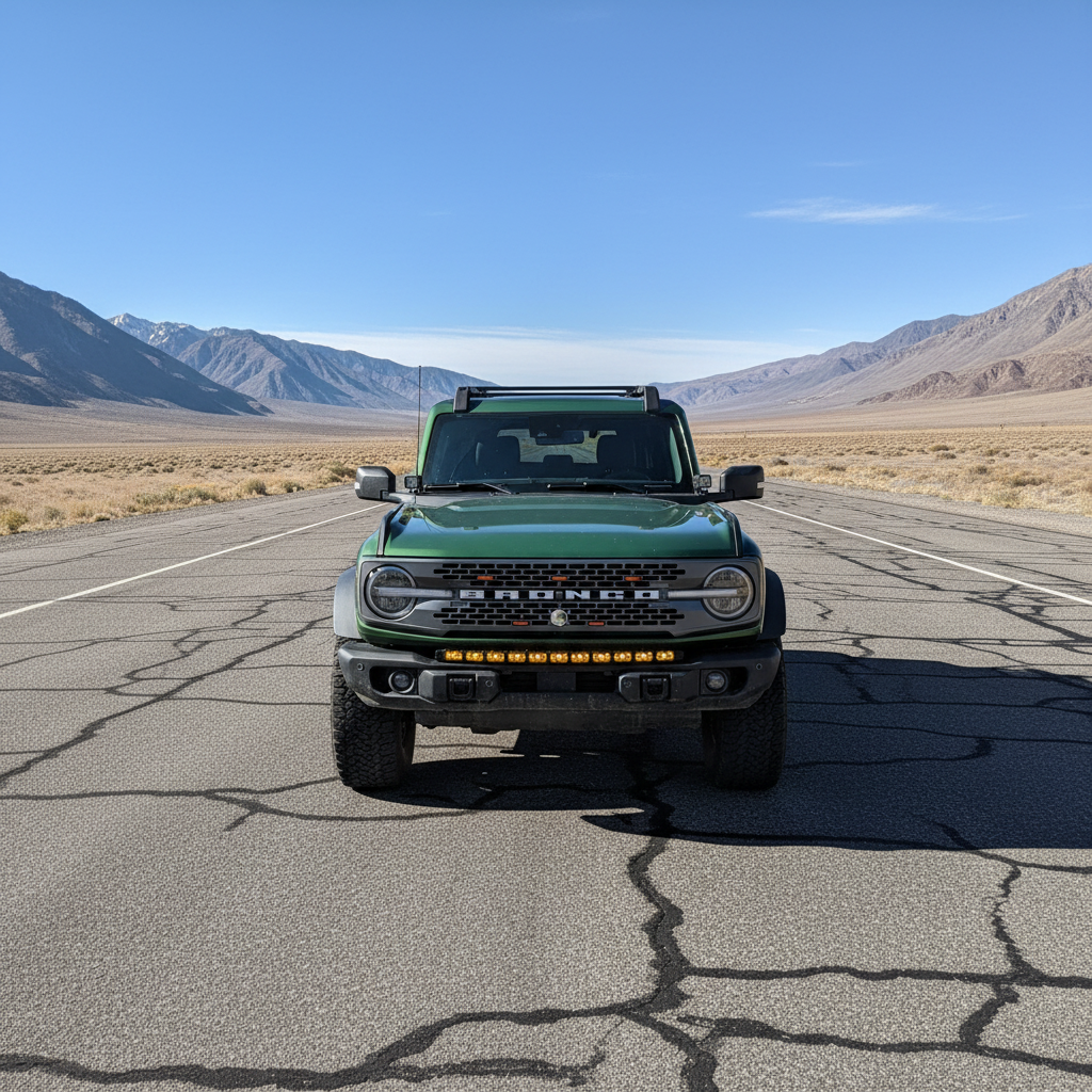 2021+ Ford Bronco Capable Bumper 40in Light Bar PRO