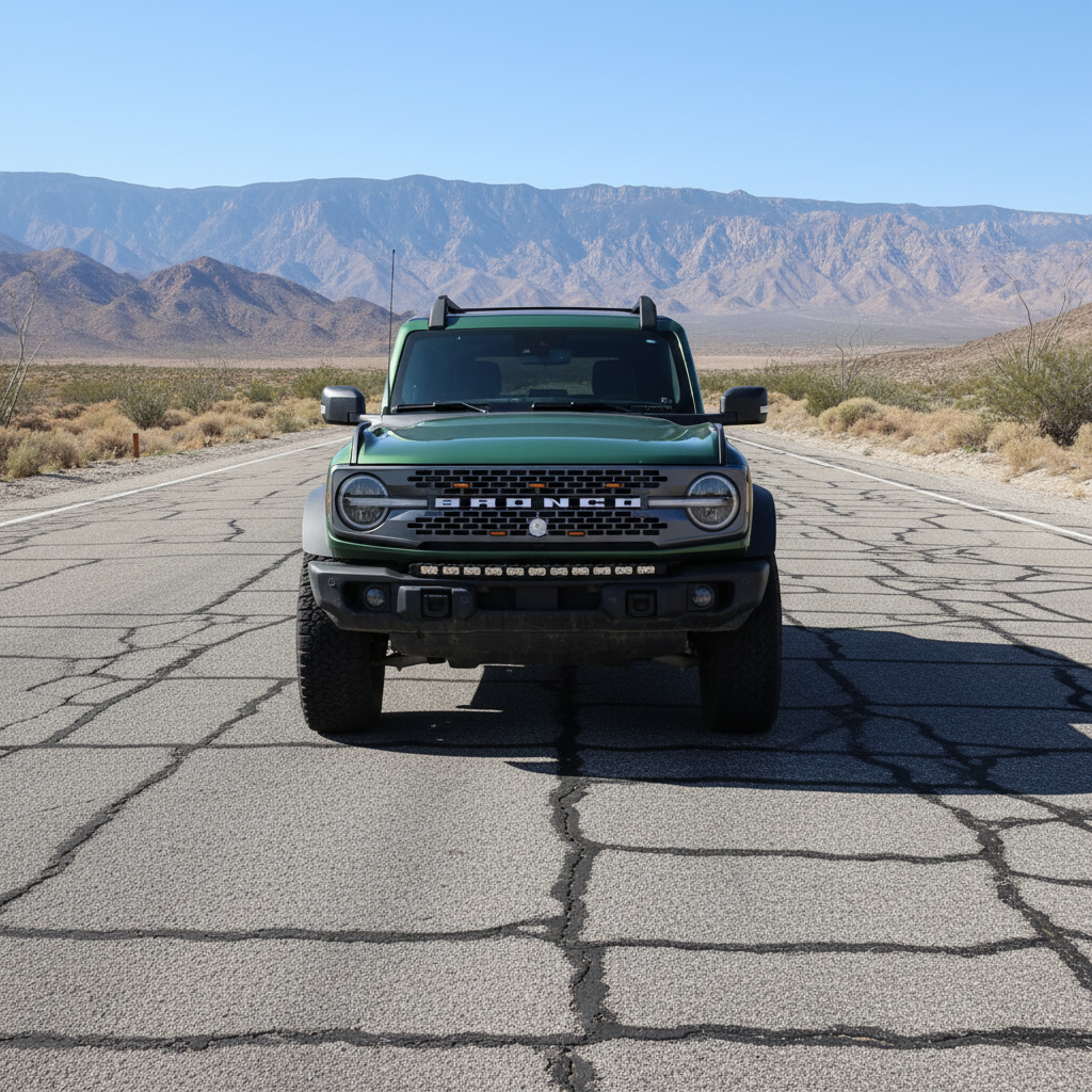 2021+ Ford Bronco Capable Bumper 40in Light Bar PRO