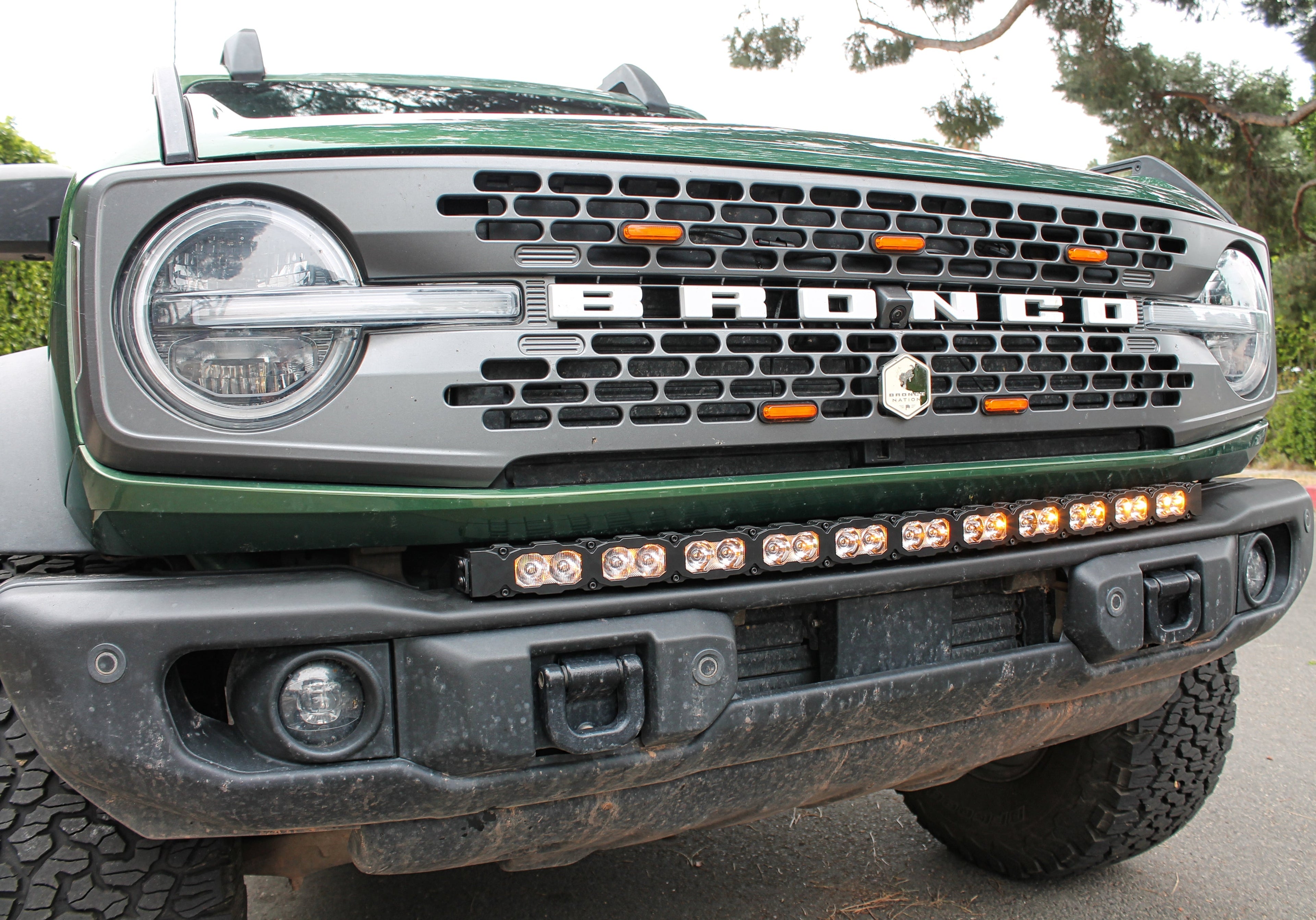 2021+ Ford Bronco Capable Bumper 40in Light Bar PRO