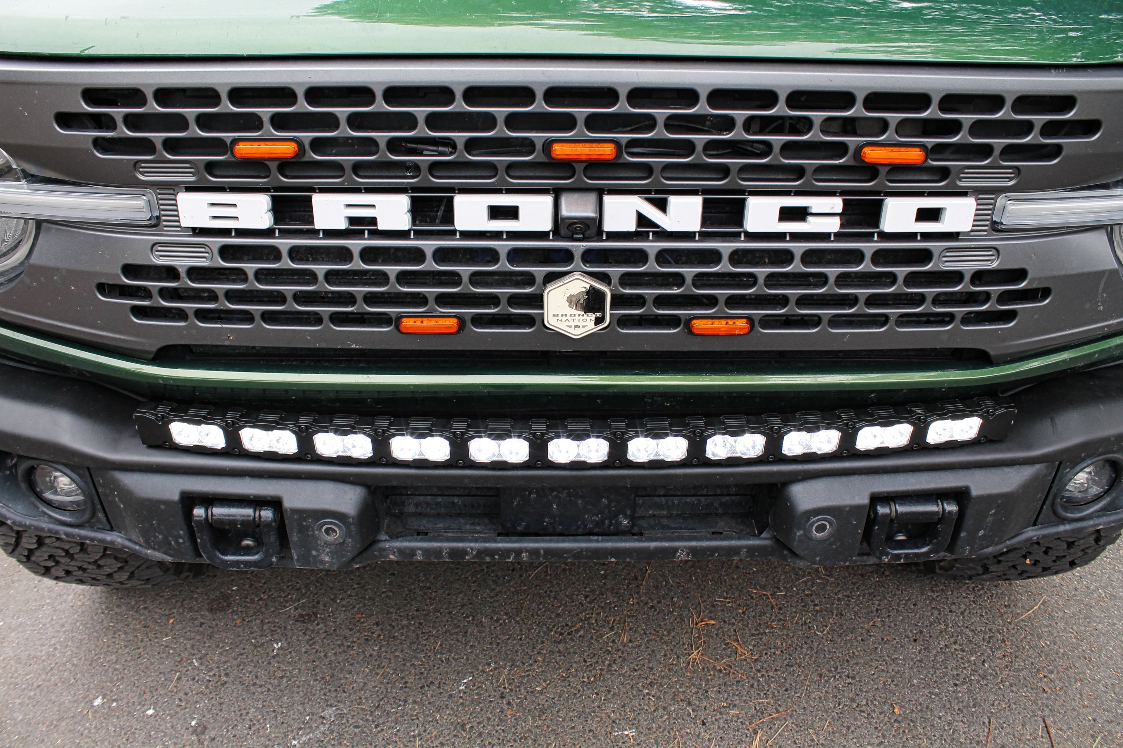 2021+ Ford Bronco Capable Bumper 40in Light Bar PRO