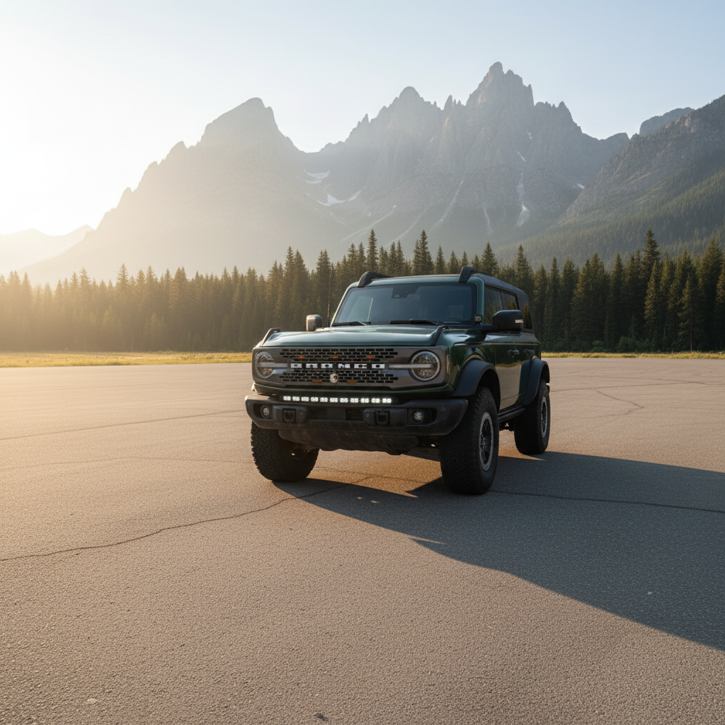 2021+ Ford Bronco Capable Bumper 40in Light Bar PRO