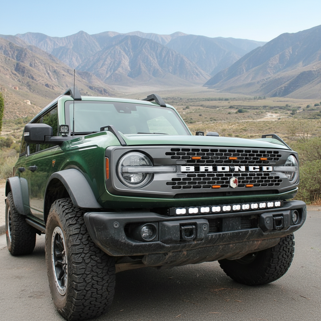 2021+ Ford Bronco Capable Bumper 40in Light Bar PRO