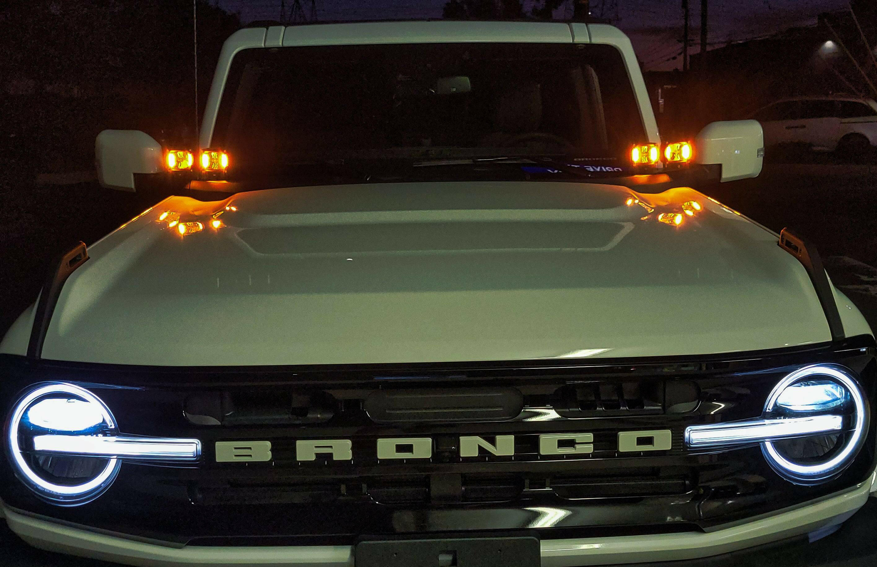 2021+ Ford Bronco Ditch Lights