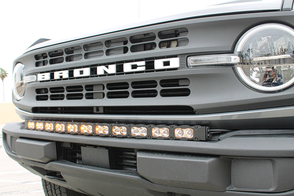 2021+ Ford Bronco Standard Bumper 40in Light Bar PRO