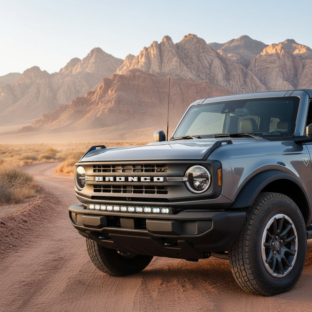 2021+ Ford Bronco Standard Bumper 40in Light Bar PRO
