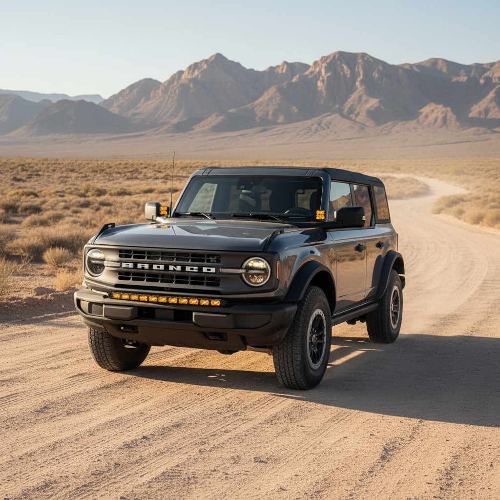 2021+ Ford Bronco Standard Bumper 40in Light Bar PRO