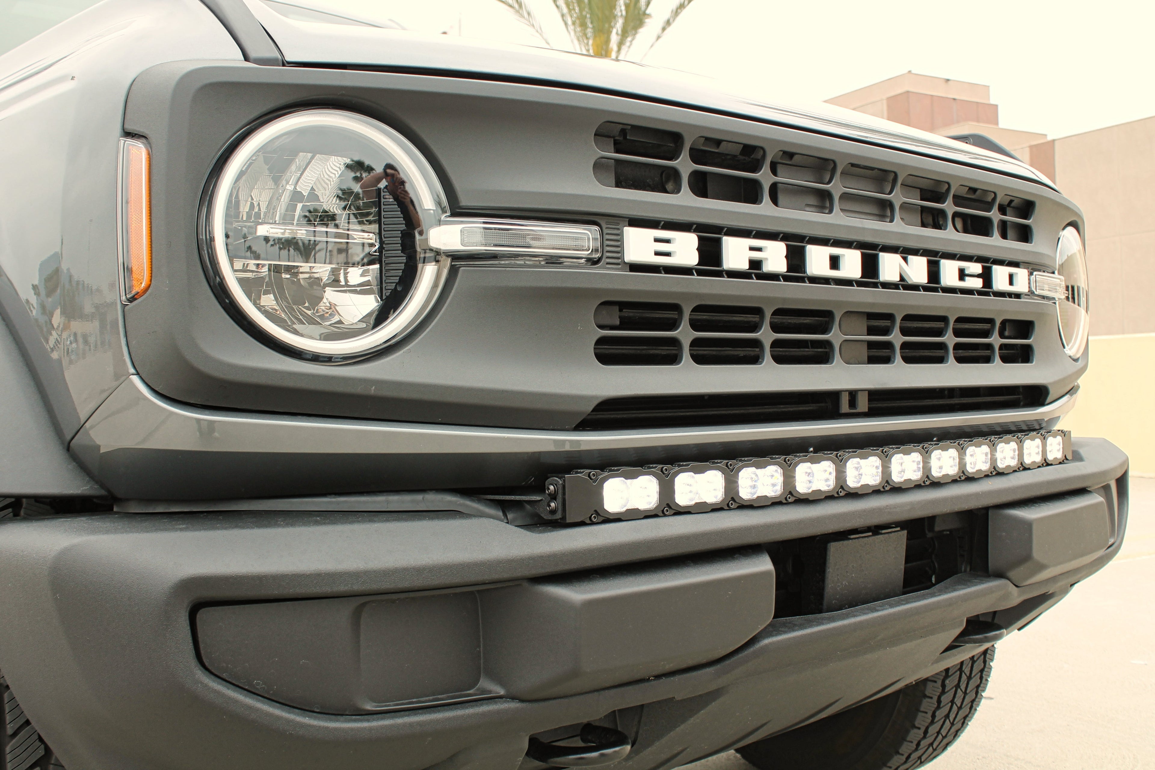 2021+ Ford Bronco Standard Bumper 40in Light Bar PRO