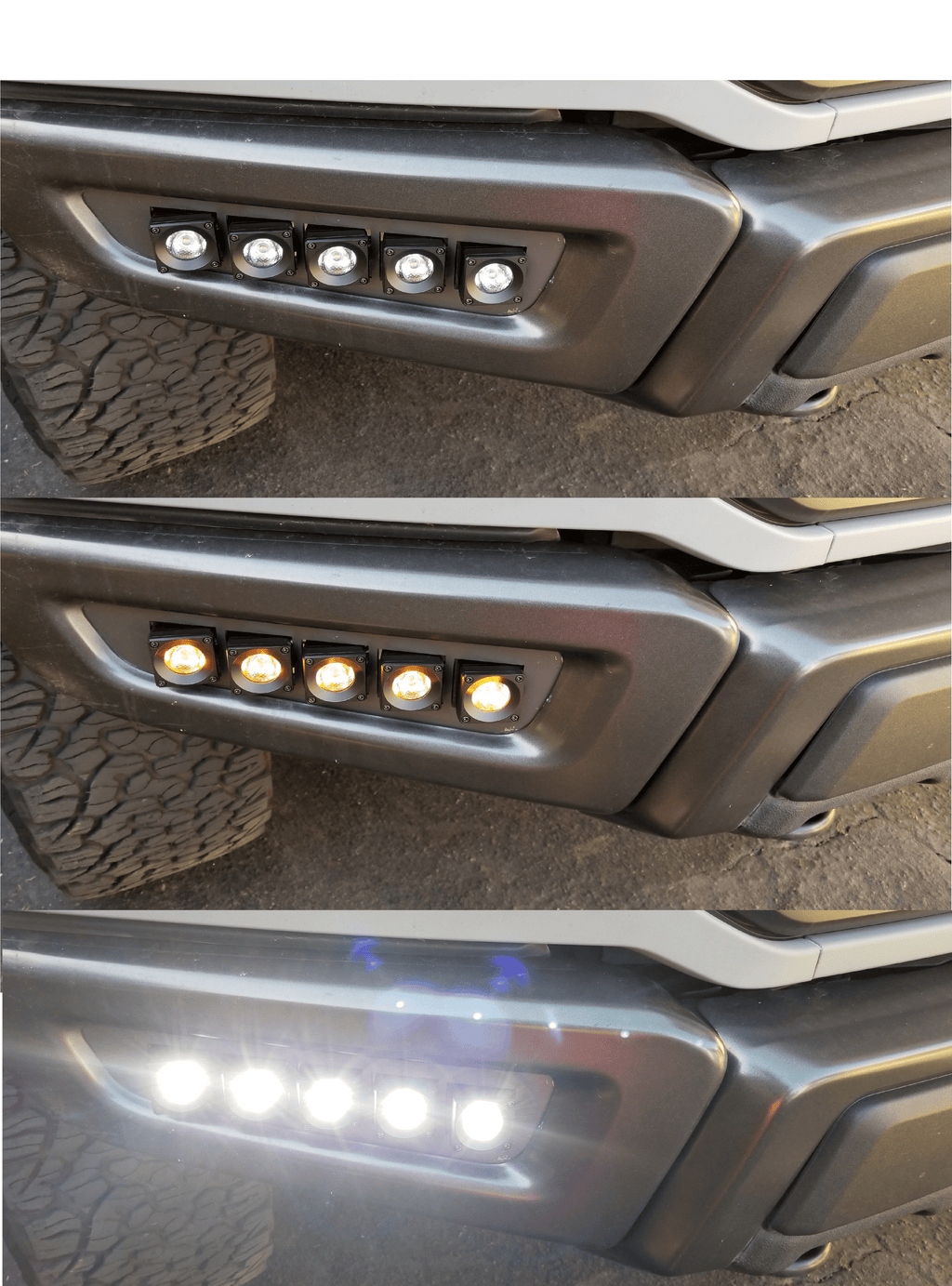 2017-20 Ford Raptor Gen 2 Fog Light Kit
