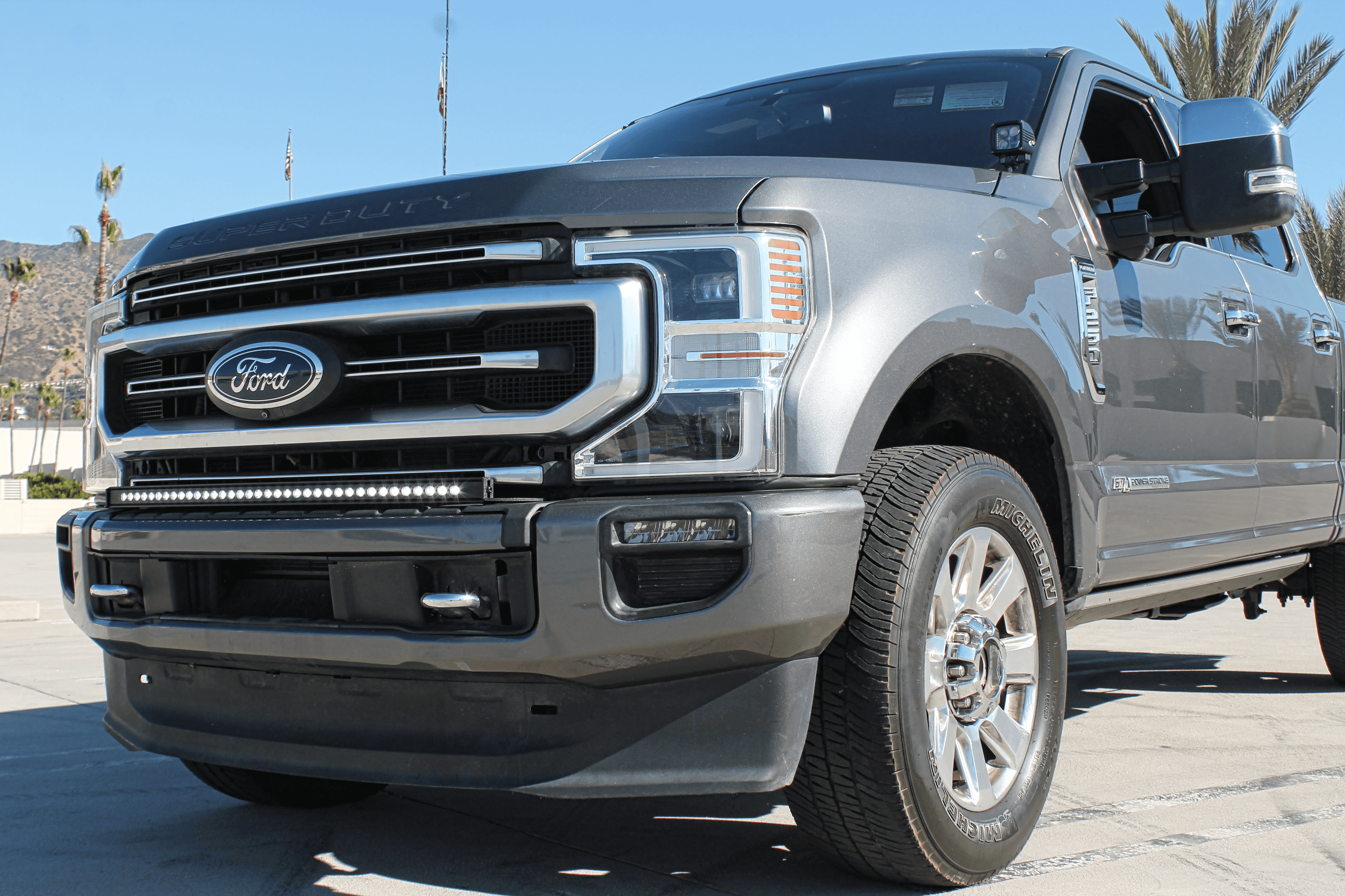 2020-22 Ford Super Duty F250/F350/F450 40in Light Bar SLIM