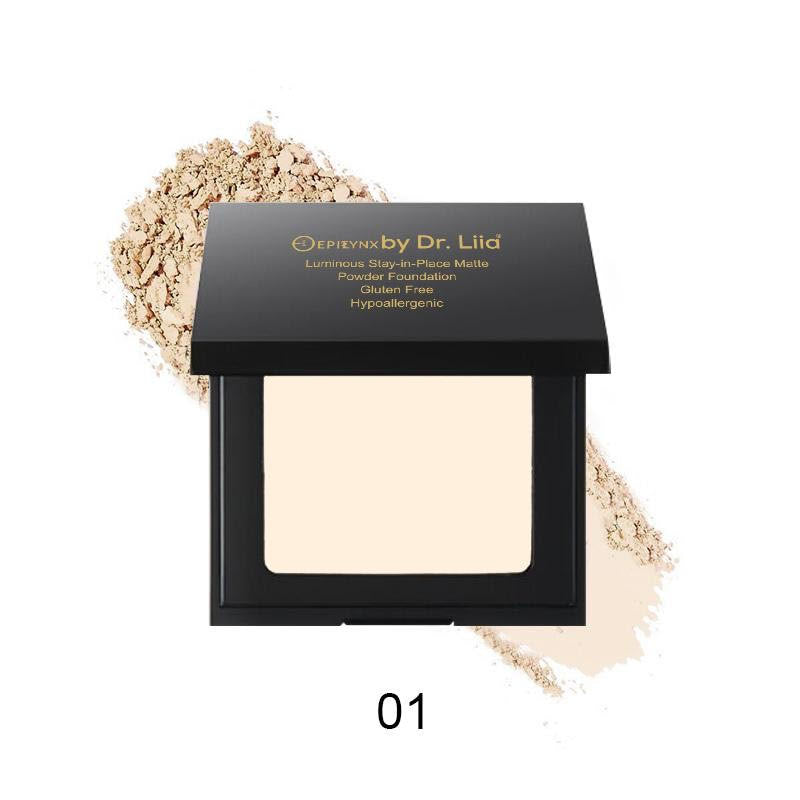 Gluten-Free Powder Foundation – Nut-Free, Vegan Luminous Matte Finish