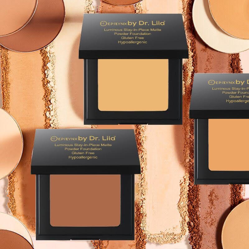 Gluten-Free Powder Foundation – Nut-Free, Vegan Luminous Matte Finish